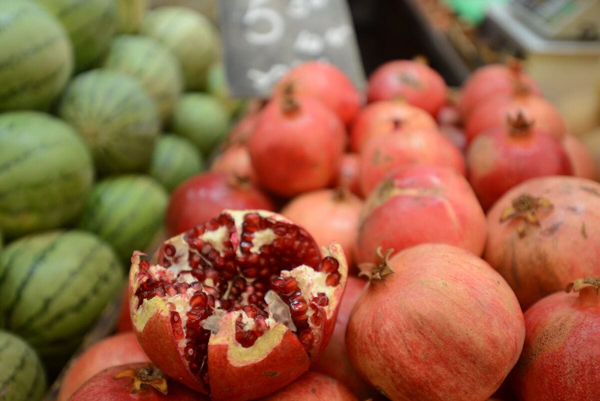 פירות בשוק מחנה יהודה