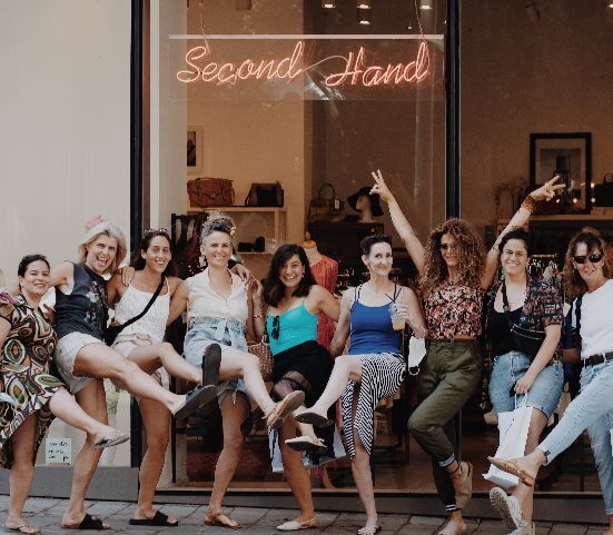 סיור אופנה תל אביב משתתפות שמחות