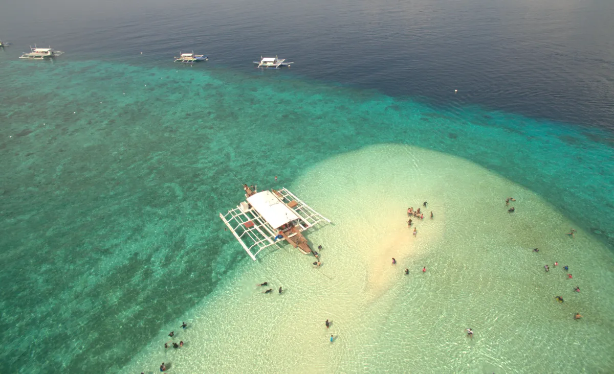 siargao tour view from drone