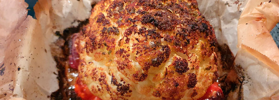 Cauliflower in the oven recipe