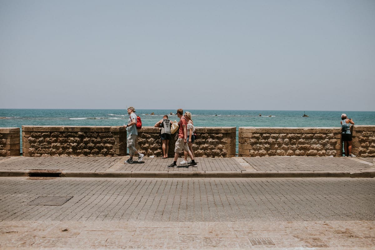 The beach of Jaffa