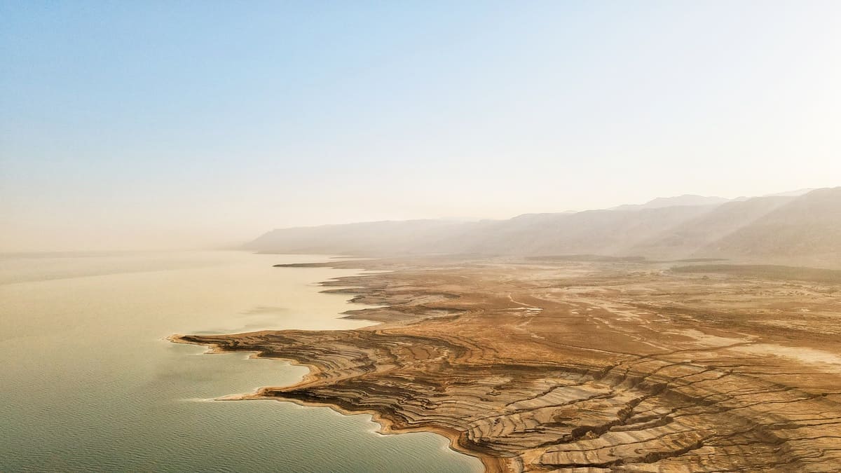 A view of the Dead Sea